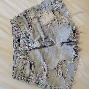 american egale jean shorts